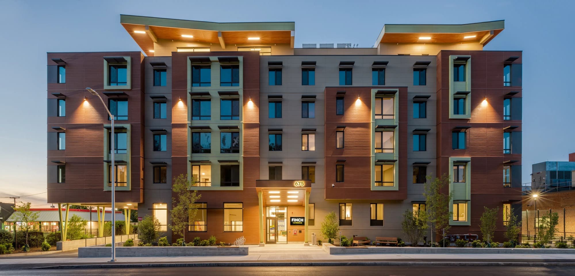 Finch Cambridge (98-units), Passive House certified